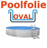 5,25 x 3,20 x 1,35 m x 0,8 Poolfolie oval Einhängebiese