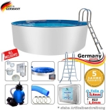 Alu Gartenpool 250 x 150 Pool Komplettset