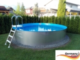 Edelstahlpool 4,2 x 1,25