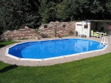 Pool 6,1 x 3,6 x 1,2 m Breiter Handlauf 15 cm