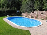 Pool 6,1 x 3,6 x 1,2 m Breiter Handlauf 15 cm