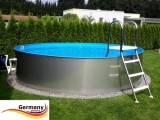 Edelstahlpool 4,2 x 1,25