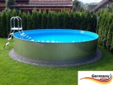 Edelstahlpool 4,2 x 1,25